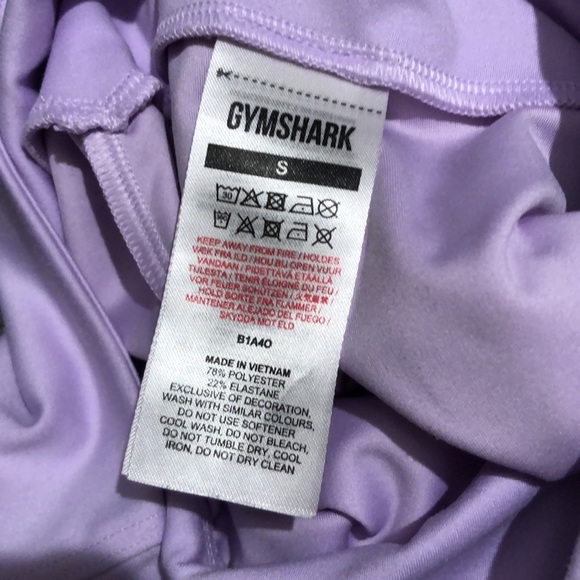 gymshark lilac training shorts buttery soft - Picture 6 of 6